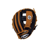 Wal-Mart.com USA, LLC: Franklin Sports 9-1/2" Black and Tan PVC Right-Handed Thrower Baseball Glove with Ball