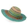Kohls Department Stores Inc: Peter Grimm Rio Raffia Sun Hat, Women's, Blue (Teal)