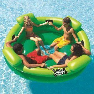 In The Swim Pool Supplies: Shock Rocker Pool Float