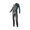 Shoes.com: Women's 2XU R:3 Race Wetsuit, Size: XS (110 lbs), Black/Bondi Blue
